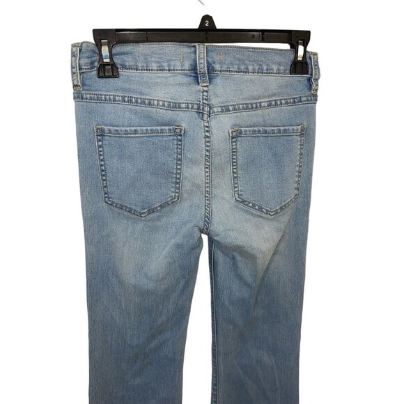 FREE PEOPLE Women's Size 27 Waist Flare Jeans Boho Festival - Picture 6 of 16